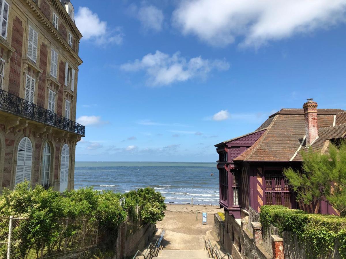 Cote Plage - Magnifique Appartement De Charme A Trouville Sur Mer - Linge - Lit Fait - Parking - Wifi - Classe Par L'Office Du Tourisme Exterior foto